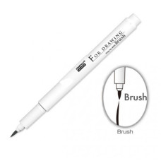 Мульти-лайнер черный Marvy Uchida For Drawing Brash 4600-S кисточка 